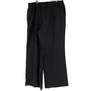 Woman Within Classic Fit Black Pants Size 24W  TALL Plus Size